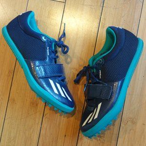 Adidas Womens Jumpstar Allround Track Spike Running Shoes Sz 8 AF5621